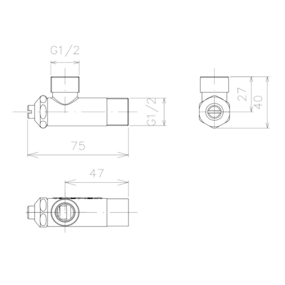 Bản vẽ kỹ thuật van giảm áp Viglacera VG851