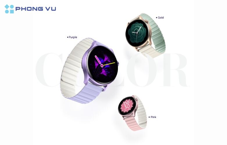 Chất liệu nhôm của đồng hồ thông minh Lady Kieslect Lora 2 mang lại vẻ sang trọng, đảm bảo độ bền vượt trội, chống sốc và chịu được các tác động hàng ngày