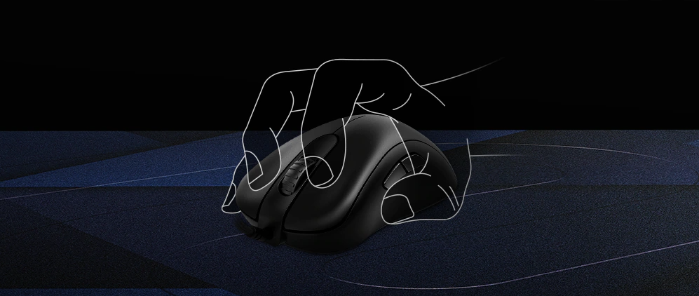 Chuột Zowie BenQ EC3-C (USB/Ergonomic/3200DPI/1000Hz/3360) có thiết kế ngắn hơn