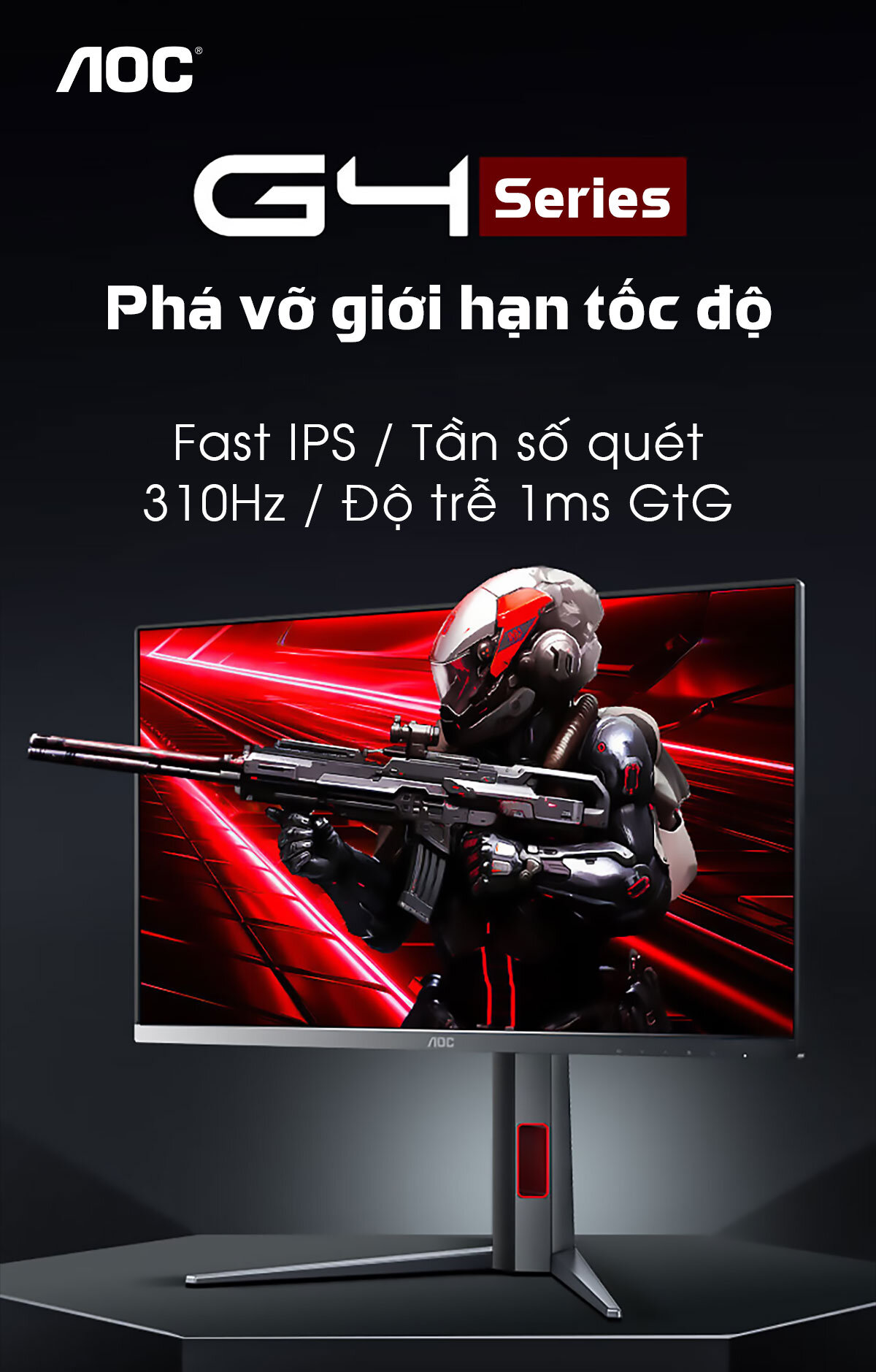 Màn hình AOC 25G4S