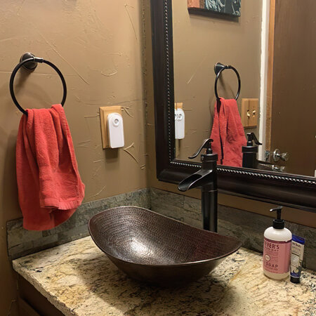 Chậu rửa lavabo bằng đồng Kanly RSC047V / RSC046V 