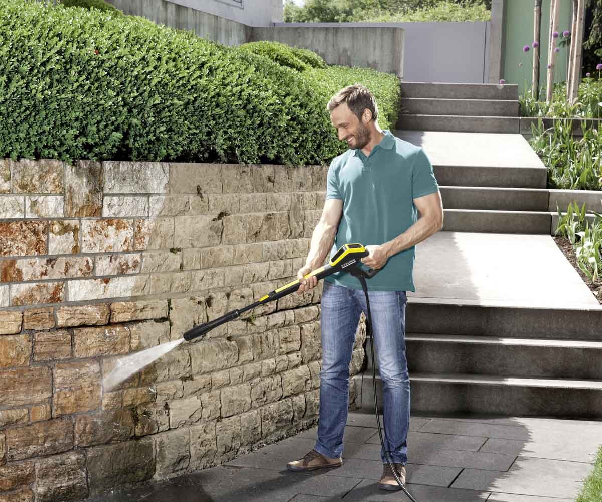 Máy phun xịt cao áp Karcher có thể ứng dụng làm vệ sinh nhiều nơi