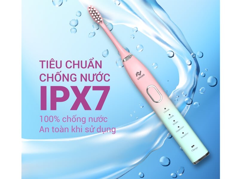 Tiêu chuẩn chống nước đạt IPX7