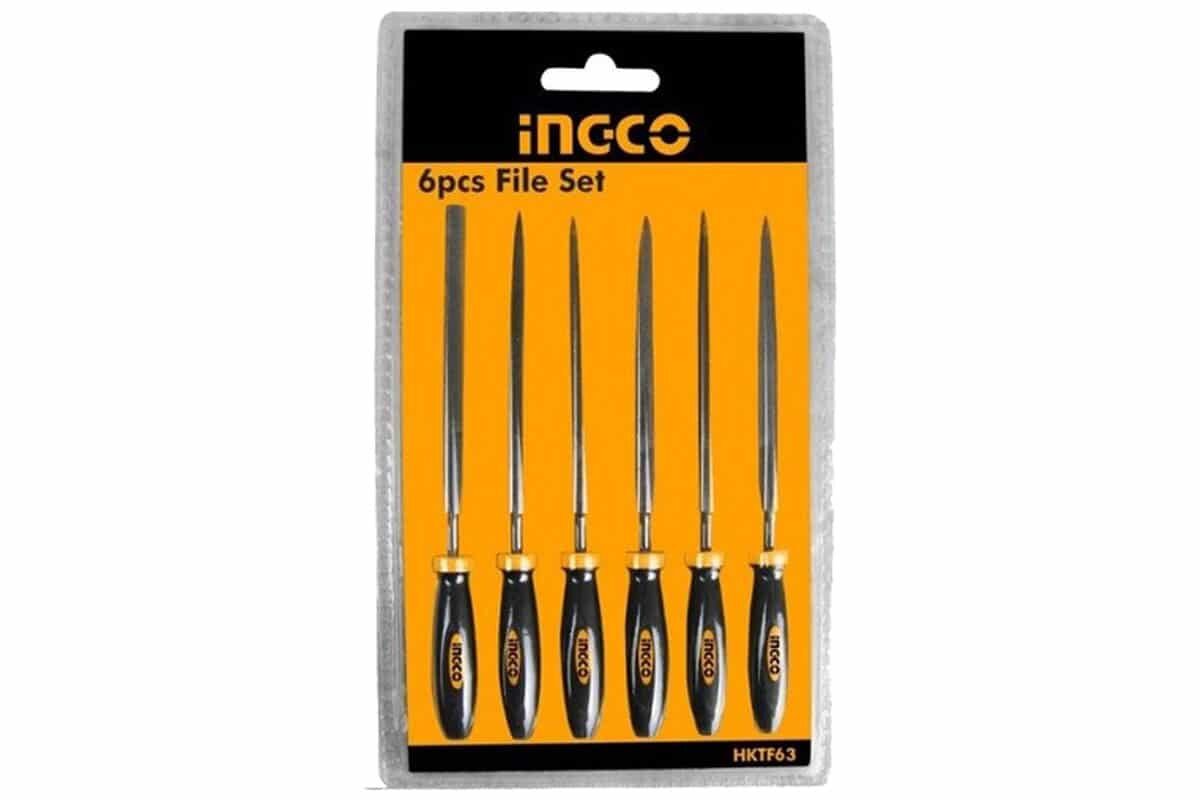 Bộ 6 dũa sắt 140mm INGCO HKTF63