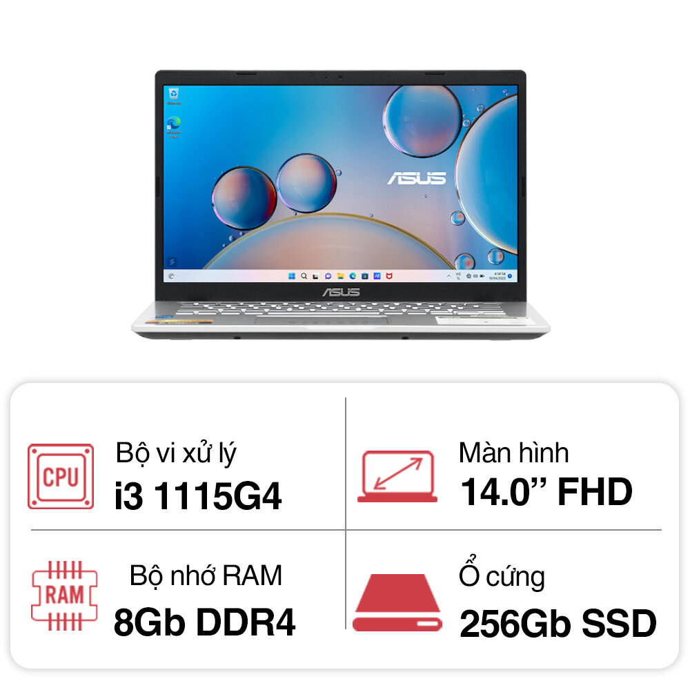 Laptop Asus Vivobook X415EA-EK2034W