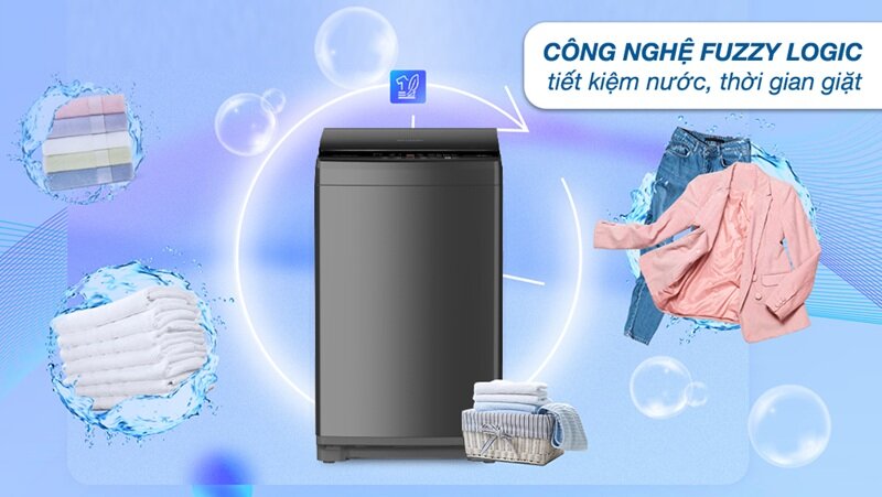 Máy giặt Sharp ES-W12NV-GY  khối lượng giặt