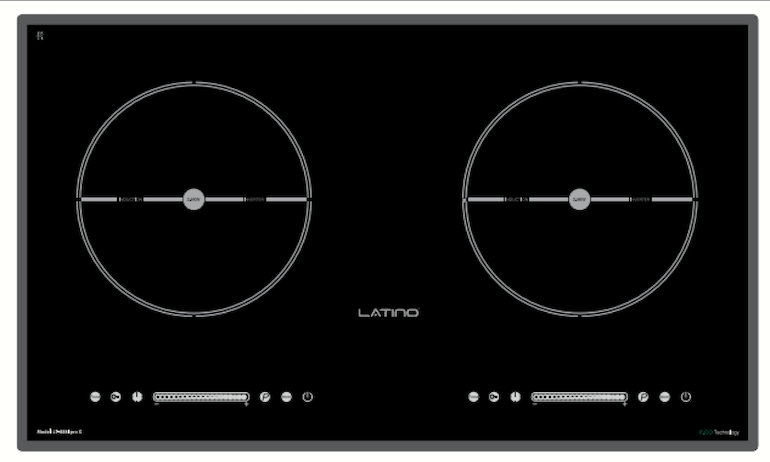 Bếp từ Latino LT - 888I Pro X có thiết kế lắp đặt âm gọn gàng, tạo nét sang trọng hiện đại