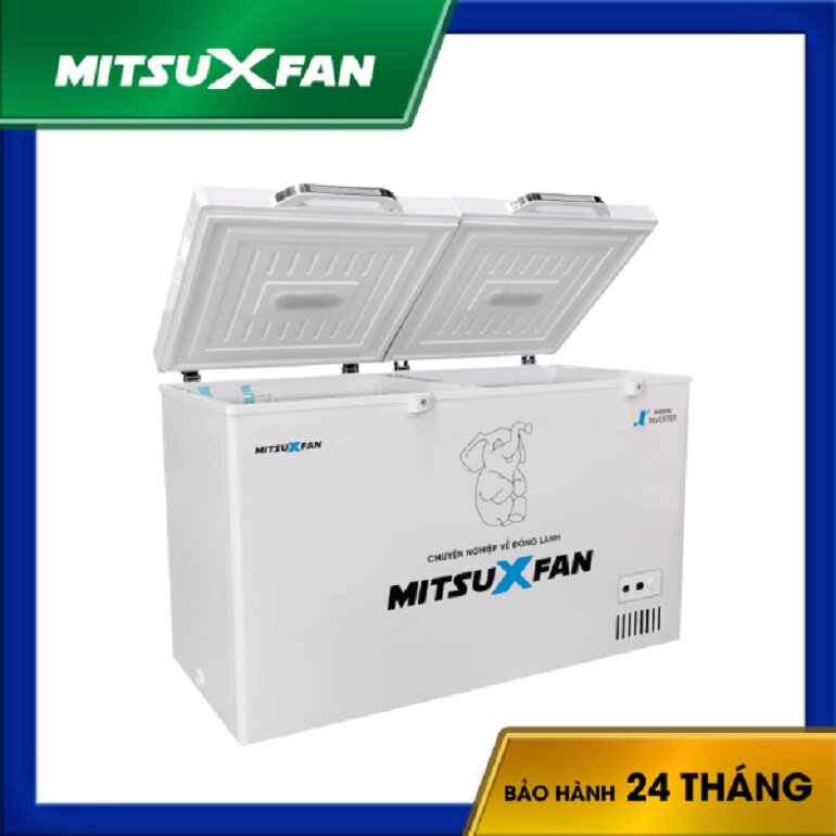 Tủ đông Mitsuxfan inverter 2 ngăn 440 lít MF2-500GW2