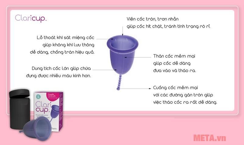 Cốc nguyệt san Claricup