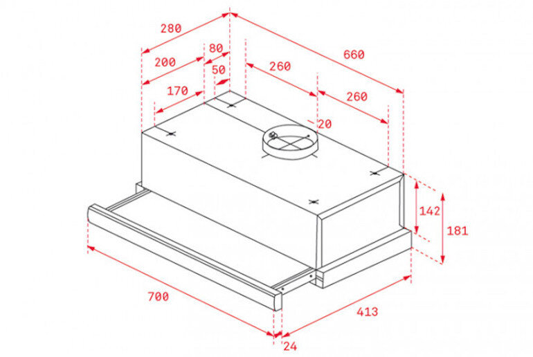 Máy hút mùi Teka TLR2 72 SS 113070002