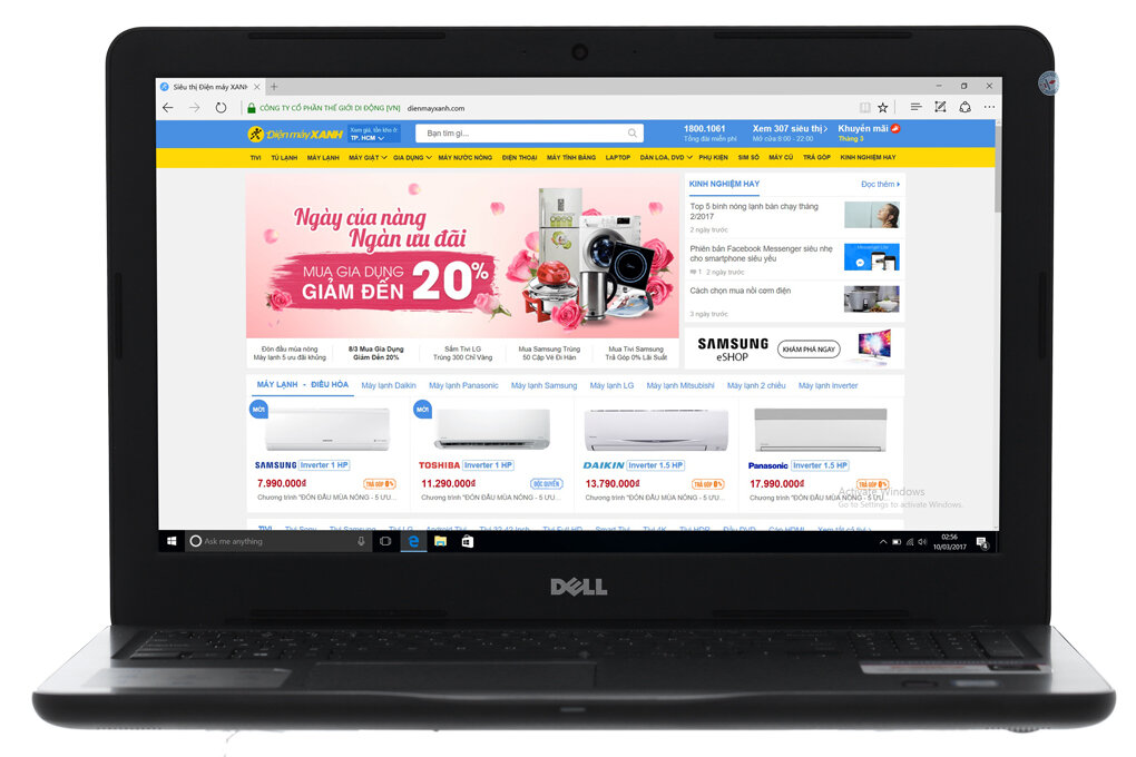 Dell Inspiron 5567 i5 7200U/4GB/1TB/2G M445/Win10/(M5I5384W) Dell Inspiron 5567 i5 7200U/4GB/1TB/2G M445/Win10/(M5I5384W)