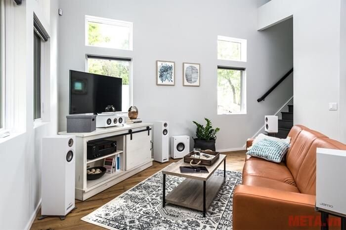 Loa Jamo S805 HCS WHITE/WALNUT