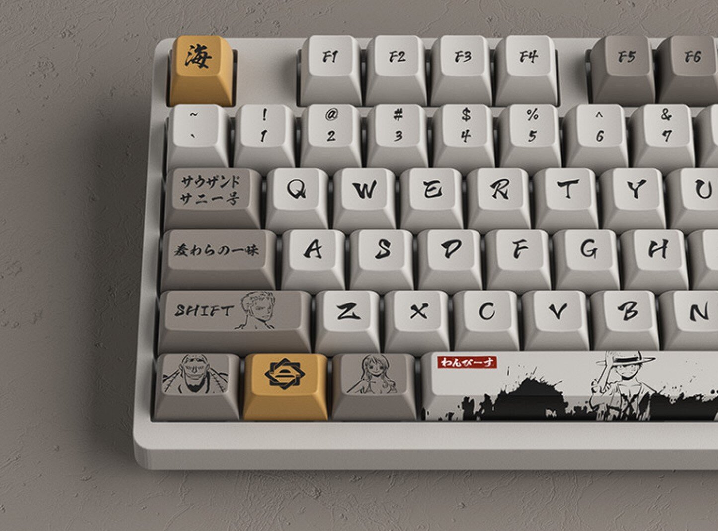 Bàn phím cơ AKKO 3098S One Piece