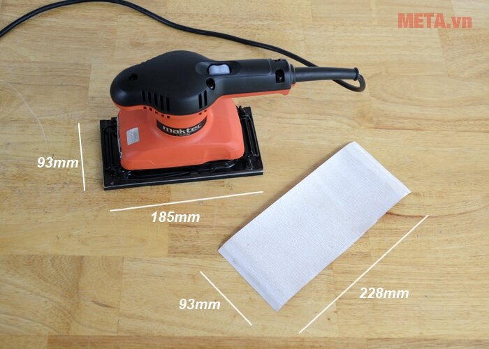 Máy chà nhám rung Maktec MT921