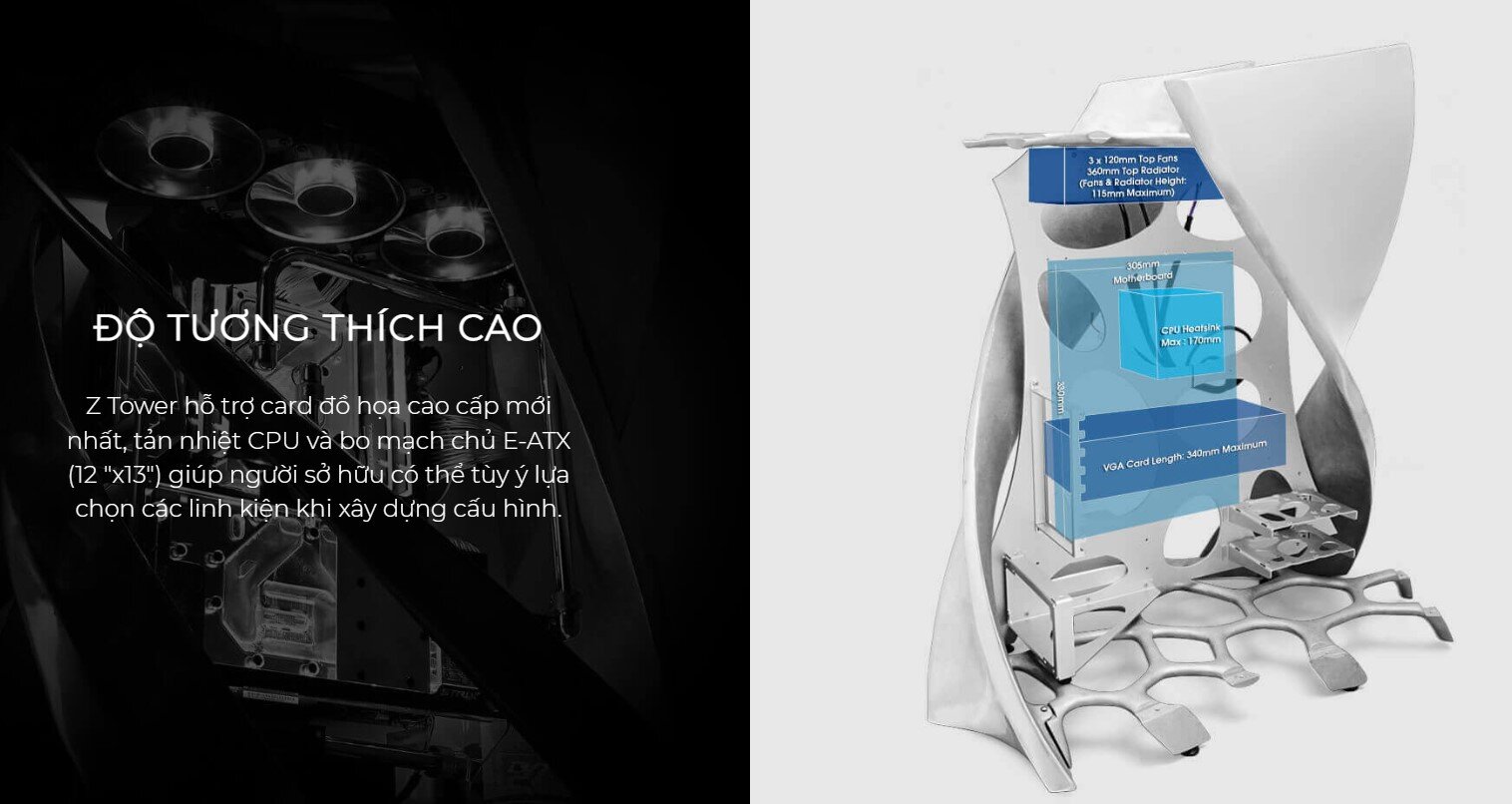 Vỏ Case InWin Z-Tower Ultra Rare Limited Edition 