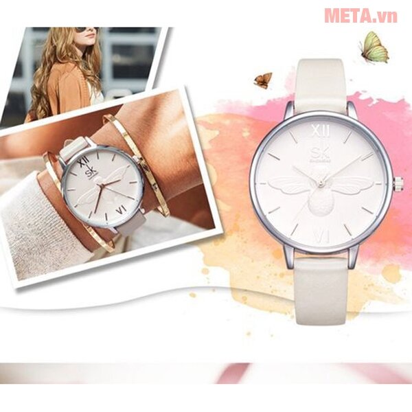 Đồng hồ nữ chính hãng Shengke K0055L-01 Đồng hồ nữ chính hãng Shengke K0055L-01