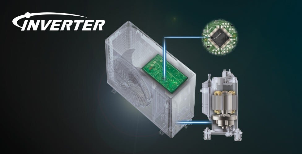 Máy lạnh Panasonic CU/CS-RU18AKH-8B ứng dụng công nghệ Inverter