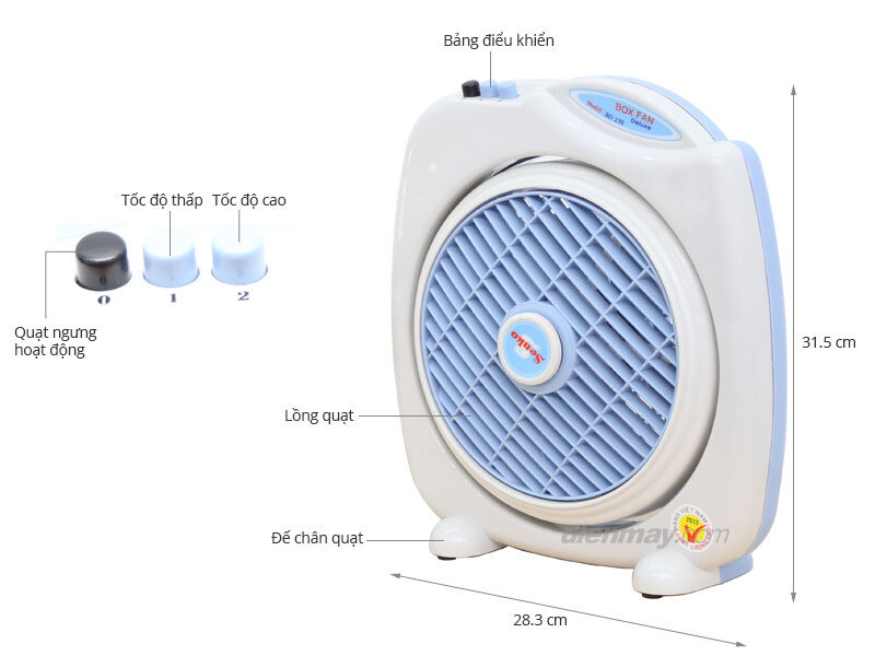Quạt hộp Senko BD230 Quạt hộp Senko BD230