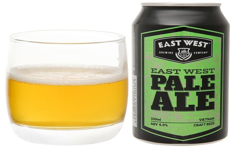 Bia East West Pale Ale lon 330ml