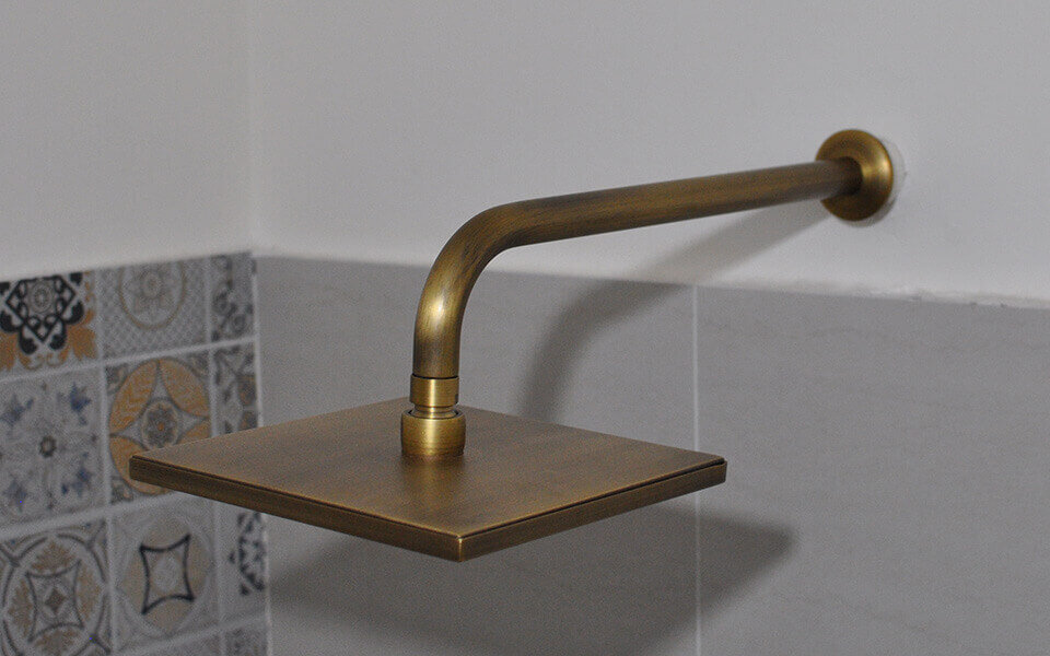 Bát sen vuông bằng đồng Kanly GCK92