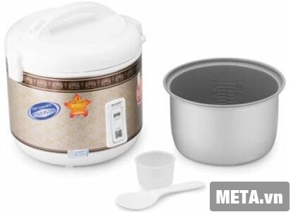 Nồi cơm điện Sharp nắp gài KS-N18ETV 1,8 lít