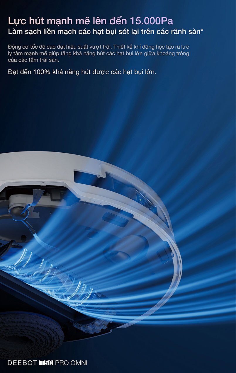 Robot hút bụi lau nhà  