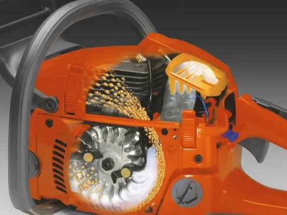 Máy cưa xích Husqvarna có hệ thống lọc không khí Máy cưa xích Husqvarna