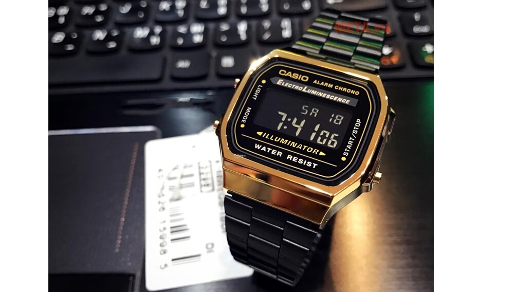 Đồng hồ nữ Casio A168WEGB-1BDF