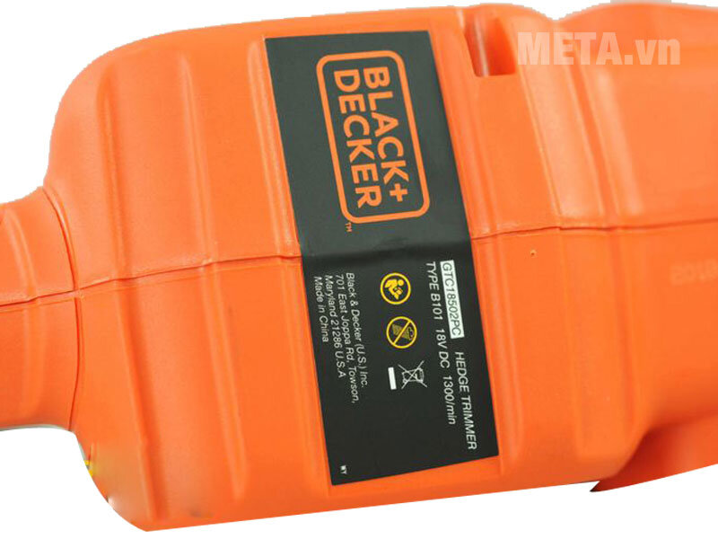 Máy tỉa hàng rào Black