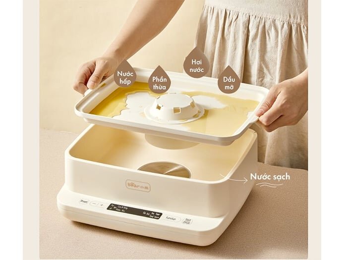 Khay hứng nước có thể tháo rời Khay hứng nước có thể tháo rời