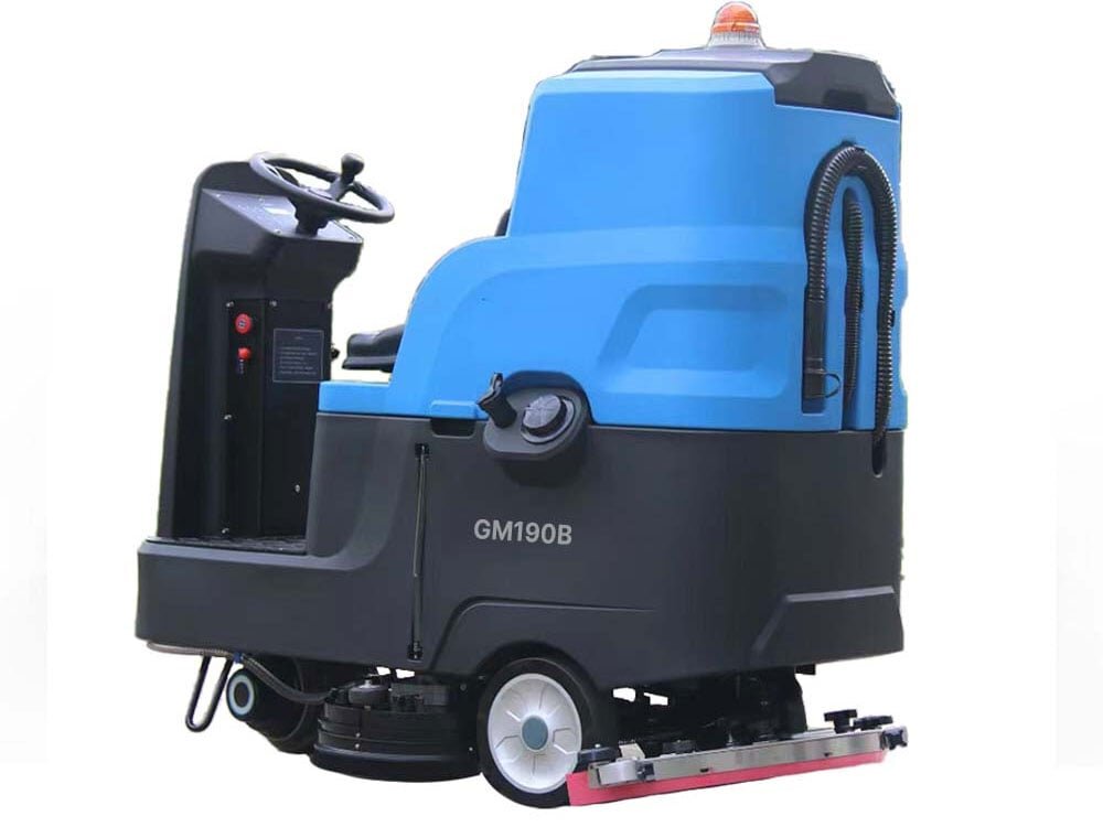 Máy lau sàn nhà ngồi lái Kraffer dùng cho diện tích lớn