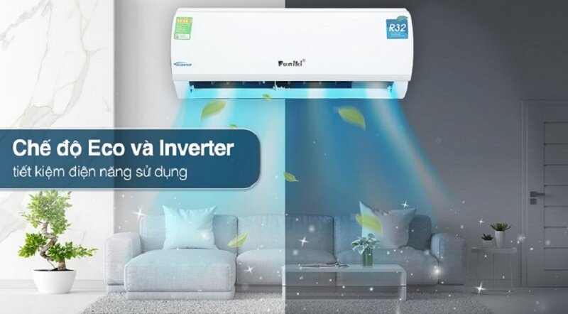 Điều Hòa Funiki Inverter 12000 BTU 1 Chiều HIC12MMC công nghệ làm lạnh