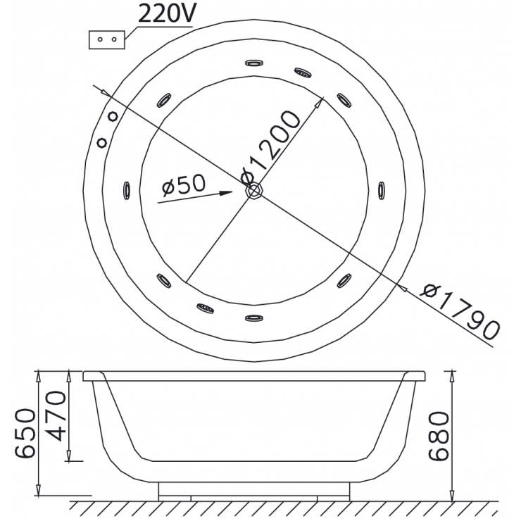 bon-tam-tron-massage-xay-khong-chan-yem-caesar-MT6470A