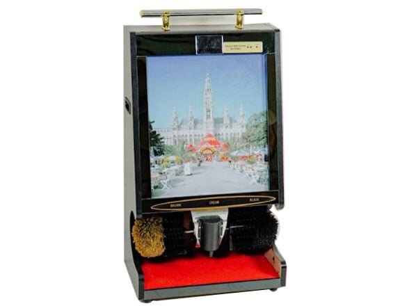 Máy đánh giày tự động cho công sở Kumisai KMS-10 Máy đánh giày tự động cho công sở Kumisai KMS-10