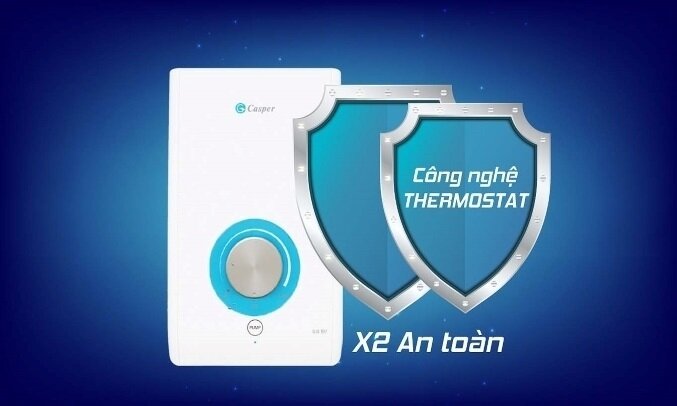 Bình nóng lạnh Casper không bơm trợ lực EN-45TH11