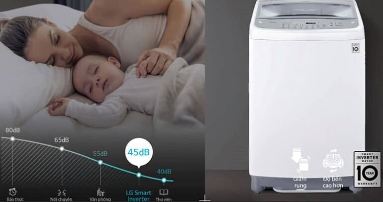 Máy giặt LG Inverter 13 kg T2313VS2W