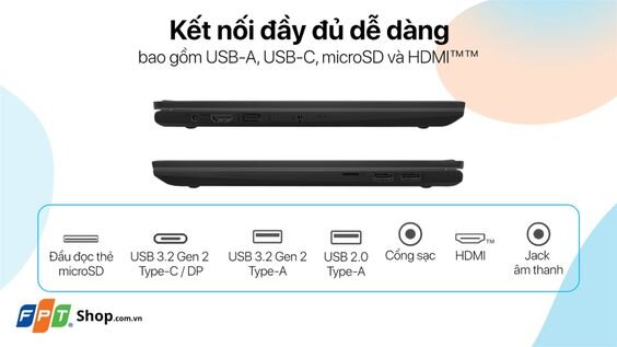 Cổng kết nối MSI Modern 14