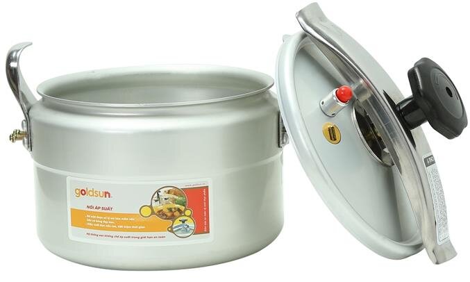 Nồi áp suất nhôm Goldsun PC-GJY70A 7L (GHJ70)