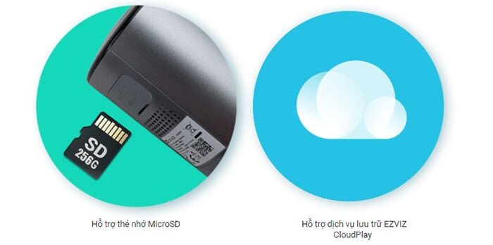 Camera Wifi không dây Ezviz EB3 2K