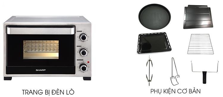 Lò nướng Sharp EO-A323RCSV-ST 32L