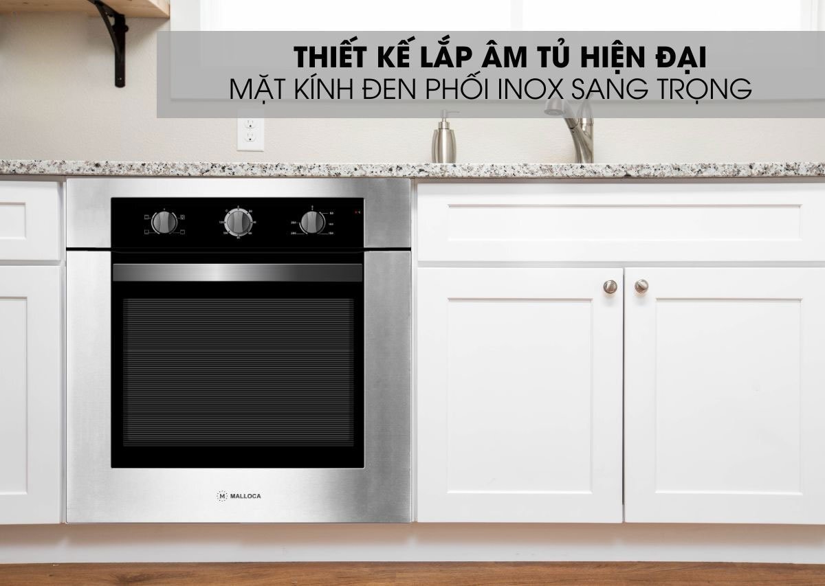 Lò nướng âm tủ Malloca MOV-656 ECO 