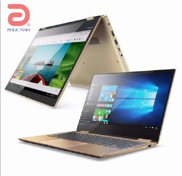 Laptop Lenovo Yoga 520 14IKB 80X8016EVN (Gold) Màn hình cảm ứng, Xoay gập 360 độ
