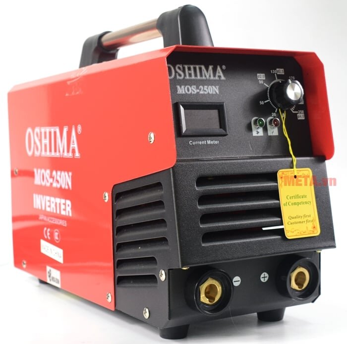 Máy hàn Oshima S Mos 250N cho mối hàn mịn, đẹp.
