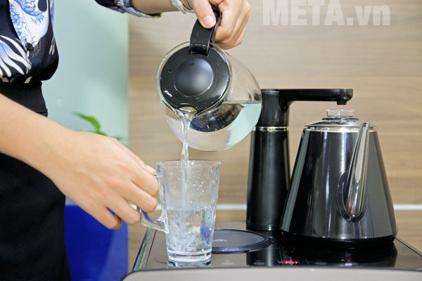 Cây nước nóng lạnh kết hợp bàn pha trà, cafe FujiE WD1170E Cây nước nóng lạnh kết hợp bàn pha trà, cafe FujiE WD1170E