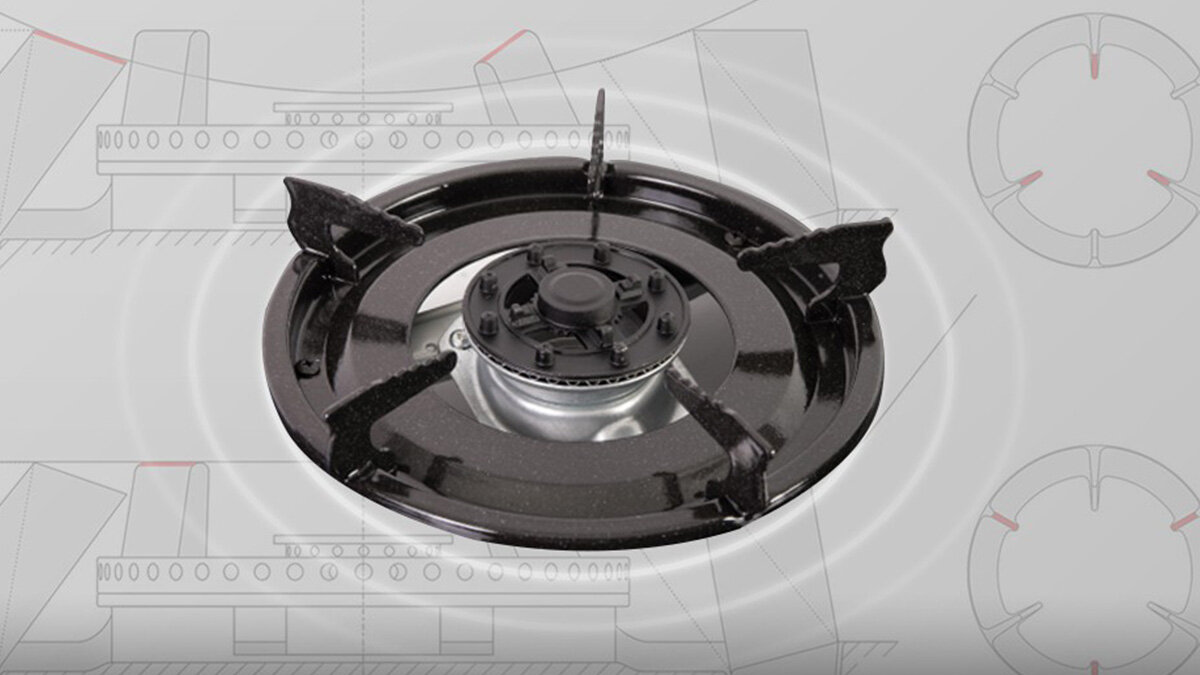 Sunhouse SHB203MT trang bị kiềng bền và đầu đốt chất lượng cao