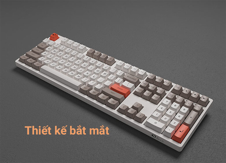Bàn phím cơ Akko 3108 v2 Steam Engine | Thiết kế bắt mắt