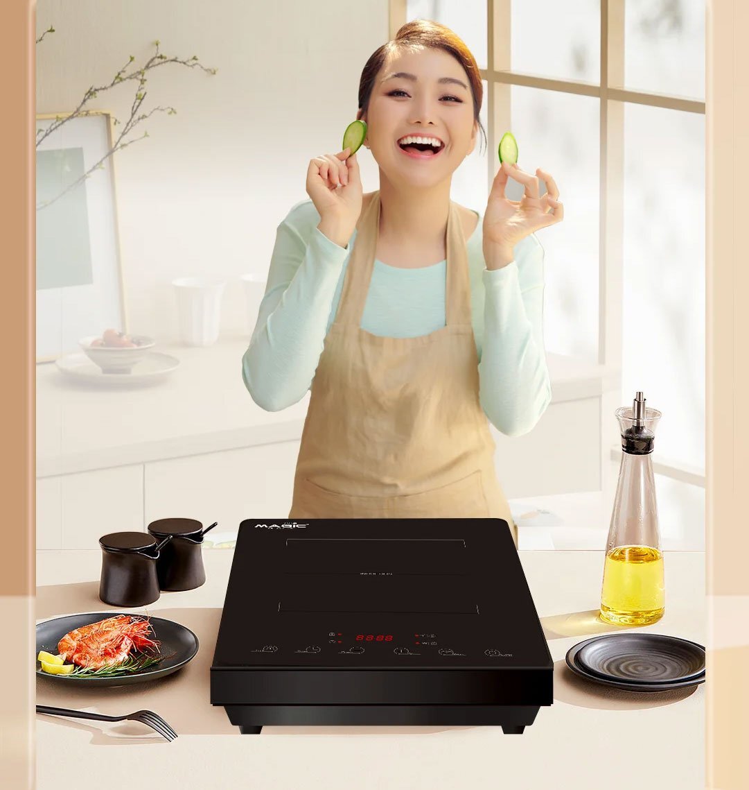 Bếp điện từ Magic Eco AC-201 Bếp điện từ Magic Eco AC-201