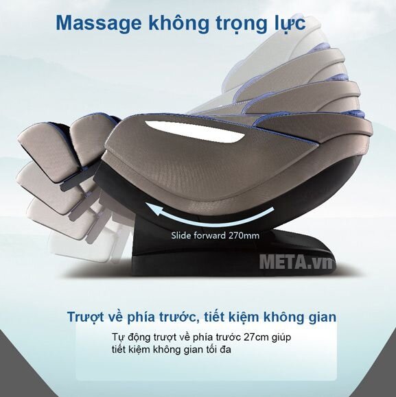 Ghế massage toàn thân Maxcare Max 668