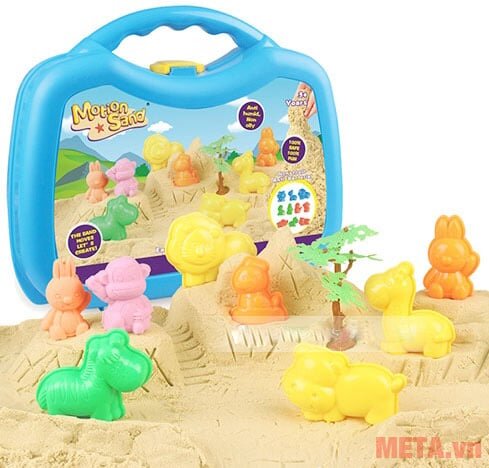 Cát tạo hình các loại thú Motion Sand MS36 giúp bé thỏa sức khám phá Cát tạo hình các loại thú Motion Sand MS36 giúp bé thỏa sức khám phá