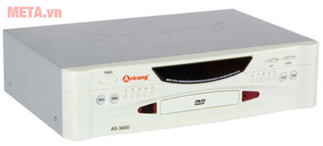 Đầu karaoke 5 số Arirang DVD AR-3600B (kèm 2 Micro)